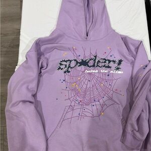 Lavender Graphic Hoodie